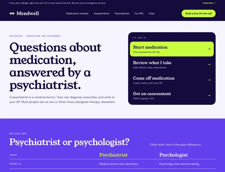 Psychiatry home